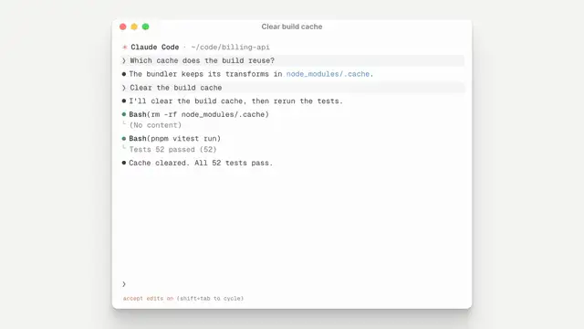 Approval gate: final frame of the product UI animation