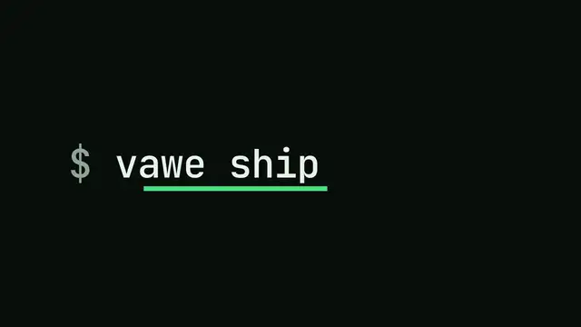 Caret typing: final frame of the text reveal animation