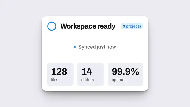 Spin rotation: final frame of the transition animation