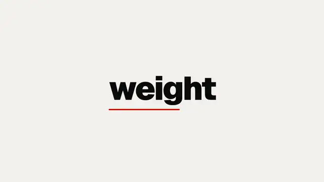 Weight morph: final frame of the highlight animation